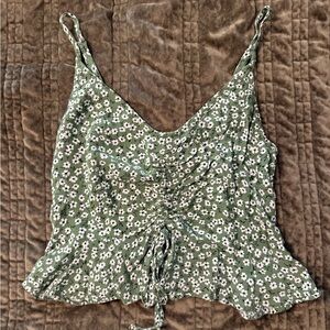 Wild Fable Green Floral Camisole